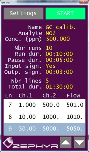 ZeSoft embedded — touch UI with Smart Sequence builder